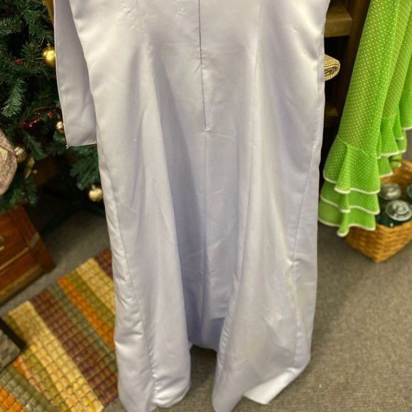 Alexia designs ladies 12 lavender purple dress with straps and scarf - Picture 5 of 5